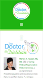 Mobile Screenshot of hauserdiet.com